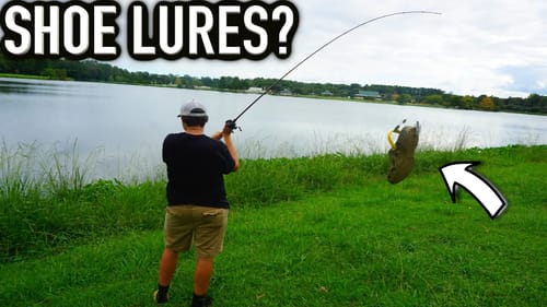 FISHING WITH CROCS?!