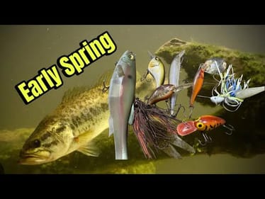 80% Of All Anglers Fish The Wrong Lures In Early Spring…