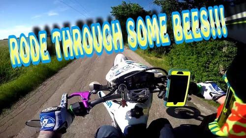 TALKING AND RIDING A MOTORCYCLE AT THE SAME TIME