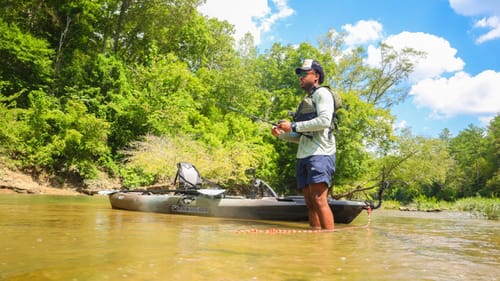 My First Time River Bass Fishing (Cahaba River Fishing)