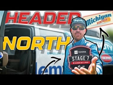 The Road ENDS Here. ( Stage 7 Saginaw Bay, MI Travel Vlog 4K )