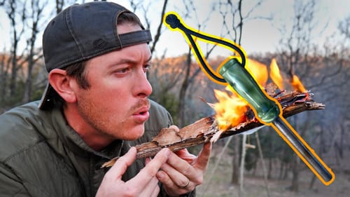 Beginner Bushcraft | Starting Fire with Fire Steel