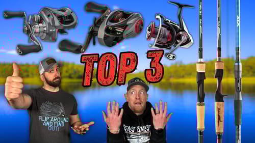 TOP 3 Rod And Reel Combos For Kayak And Bank Fishing!
