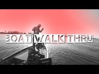 Tracker 175 Bass Boat ~ Walk Thru