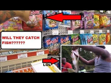 HE CATCHES A TANK ||Do Gummy Worms Catch BASS???||