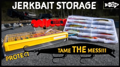3 Jerkbait Tackle Box Options
