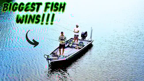 BIG FISH Bass Tournament In ULTRA CLEAR Water!!! || I GOT A DRONE!!!