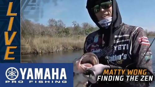 Yamaha Clip of the Day: Matty Wong re-centers himself after a big bass