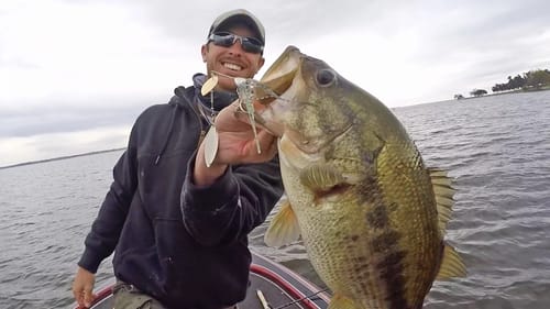 Time to Catch Huge Largemouth Bass