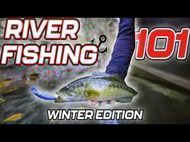 How To Catch Fish In A RIVER  ( Winter Edition )