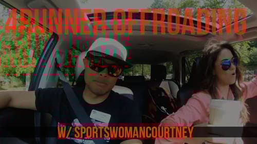 Test Driving 2018 Toyota 4Runner with Sportswoman Courtney at Dogwoood Canyon