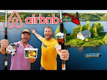 Does This PRIVATE AirBnB Lake Have Giant Fish!