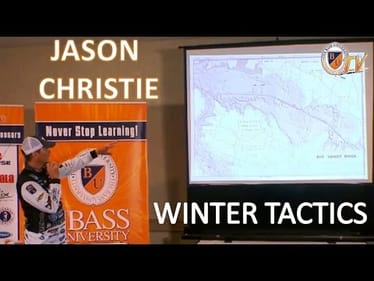 Wintertime Bass Fishing Tactics with JASON CHRISTIE