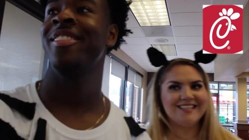 DRESSING UP LIKE A COW FOR FREE FOOD