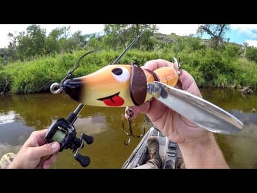 Will A Puppy Lure Catch A River Monster?
