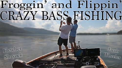 Fishing with BIG STICKS and topwater FROGS -- We Did NOT expect THIS