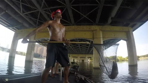 Joey PB Largemouth on the Hinkle Shad Glide Bait