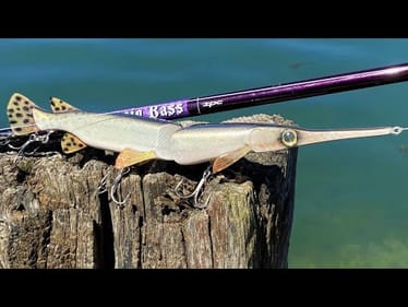 Pointiest Bait Ever | Making Longnose Gar SwimBait