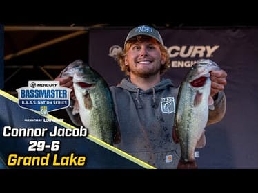 Connor Jacob leads Day 2 of the 2024 B.A.S.S. Nation Championship on Grand Lake