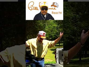 Bill Dance reacts to one of his most LEGENDARY rod crunches!
