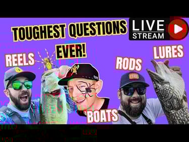 (LIVE) IMPOSSIBLE Fishing Questions with AAAnglers!