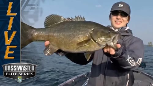 CHAMPLAIN: Fujita with a near 5 pound smallmouth on Day 3