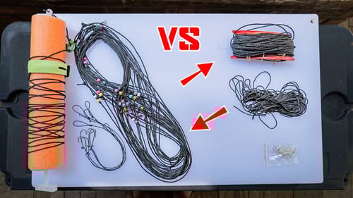 Building Homemade Trotline vs Store Bought | What's Better?