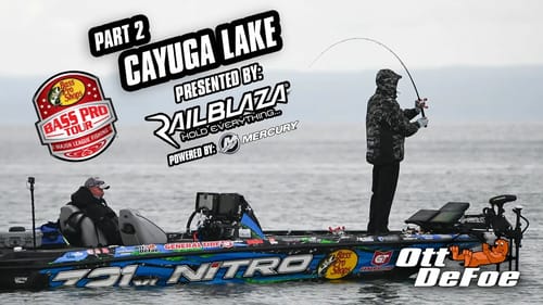 In the Boat | Stage 6 Cayuga Lake | presented by @RAILBLAZA powered by @MercuryMarine Part 2