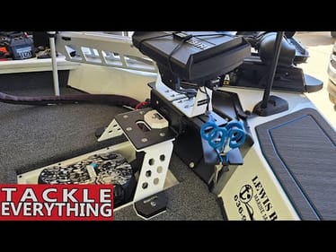 Bass Boat Modifications - NEW Fish Finder/Graph Mounts and Tool Holder