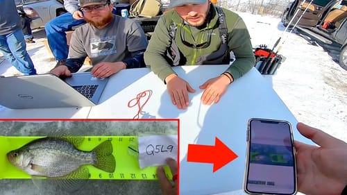 FIRST EVER Ice Fishing Tournament - HOW Did This Happen???