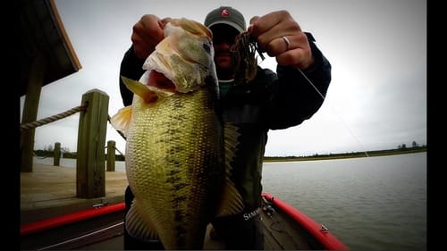 Winter Jig Fishing for Big Bass