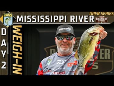 OPEN: Day 2 weigh-in at the Mississippi River