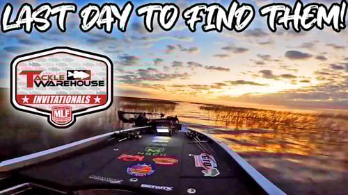 Lake Okeechobee - Final Practice Day for MLF Tackle Warehouse 2023 (Bass Fishing)