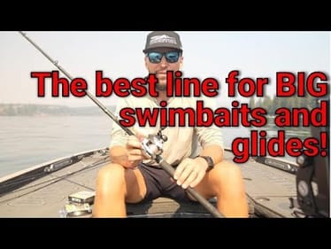 See why Carl Jocumsen chooses this line for swimbaits and glides!