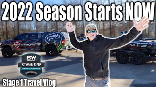 Lets Get After it... 2022 MLF Stage 1 Monroe, LA - Travel Vlog