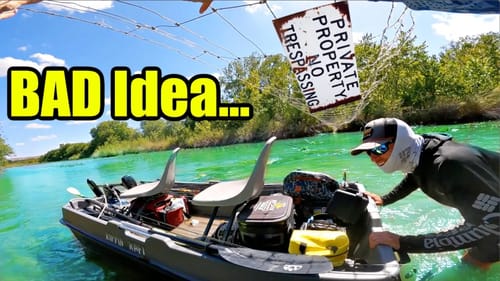 THIS should have been our Sign to STOP Fishing any further…
