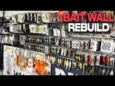 Bait Wall Rebuild | Every Lure On My Tackle Wall