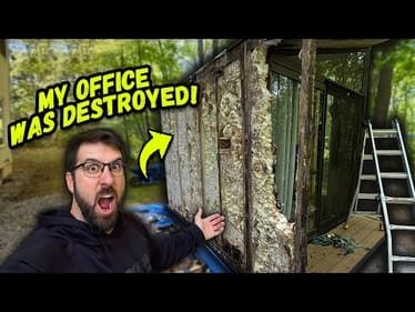 My Office POD Was Destroyed! Time To Rebuild…