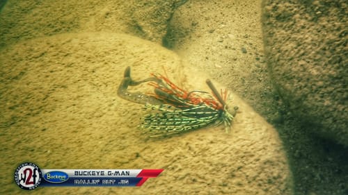 G-Man Ballin' Out Jig Underwater Video