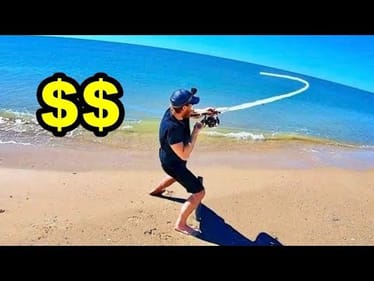 1 in a MILLION CATCH FROM THE BEACH!! (MONEY REWARD)