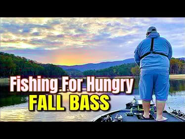 Fishing for STARVING Smallmouth During a Fall DROUGHT