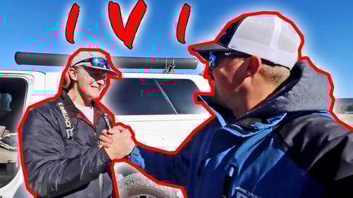 1 V 1 Challenge!! Catching BIG BASS Using A-RIGS By Rip-Rap!