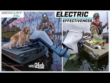 Wired2fish Mercury Avator 7.5e Electric Outboard Motor Review