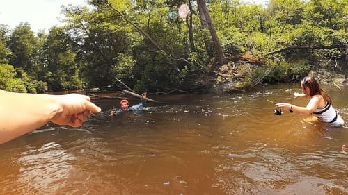 Sketchy Creek Fishing Gone Bad!