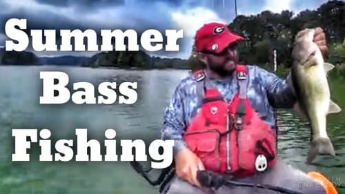 Summer Bass Fishing - Where Bass Go in the Summer