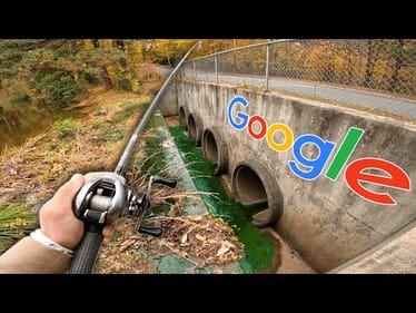 INTENSE GOOGLE MAPS Fishing CHALLENGE! (PB Bass)