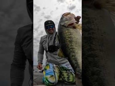 I did NOT want to catch this 10 pound bass