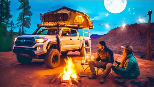 Off the Beaten Path: Rooftop Camping in a Remote Utah Canyon
