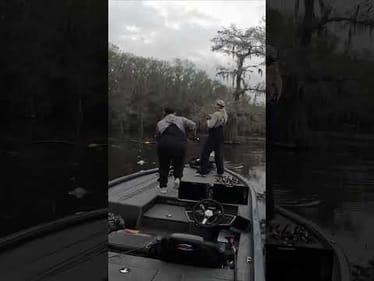 Smooth. We are slowly but surely getting more comfortable in the boat!
