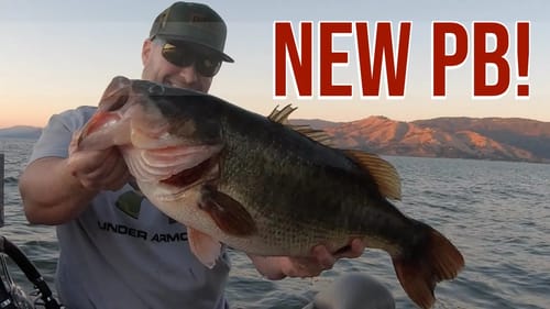 Clear Lake Deep Cranking for a New PB w Rick!